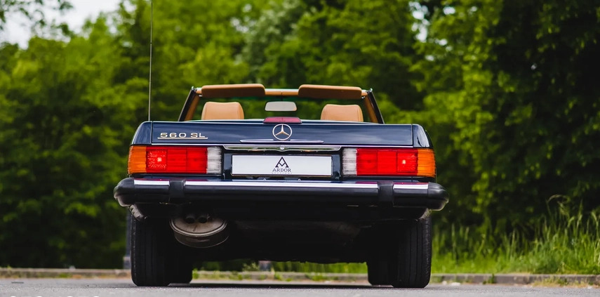 Mercedes-Benz SL cena 107000 przebieg: 172000, rok produkcji 1988 z Kalisz Pomorski małe 631